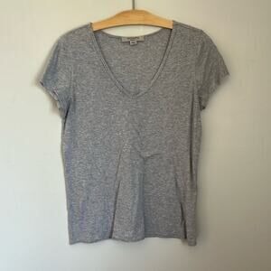 All Saints gray V neck tee.  "Emelyn tonic tee" Size XS
